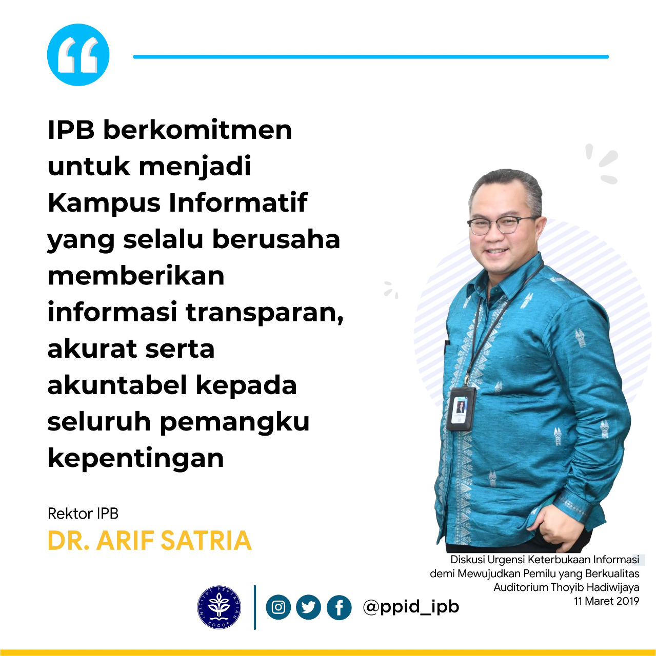 Rektor IPB